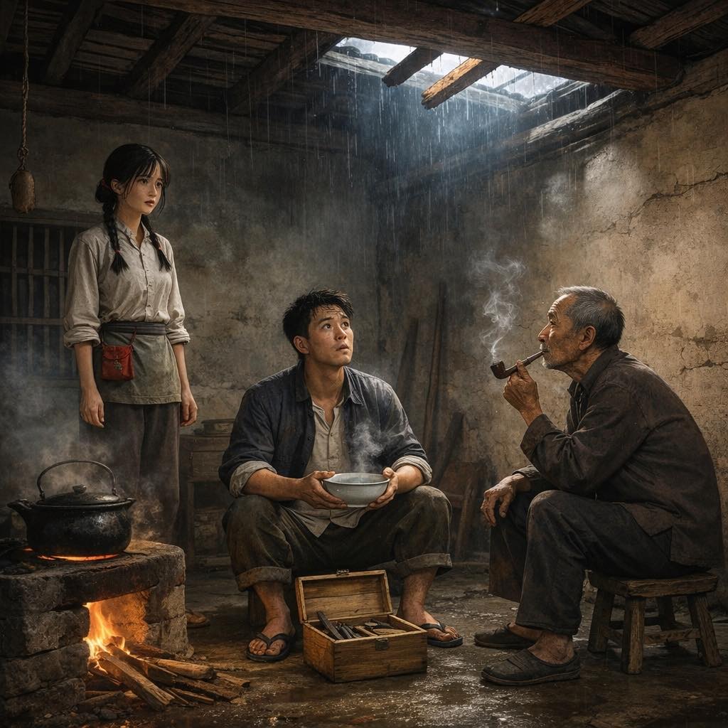 Người Thợ Mộc Và Lời Cảnh Báo Trong Mưa