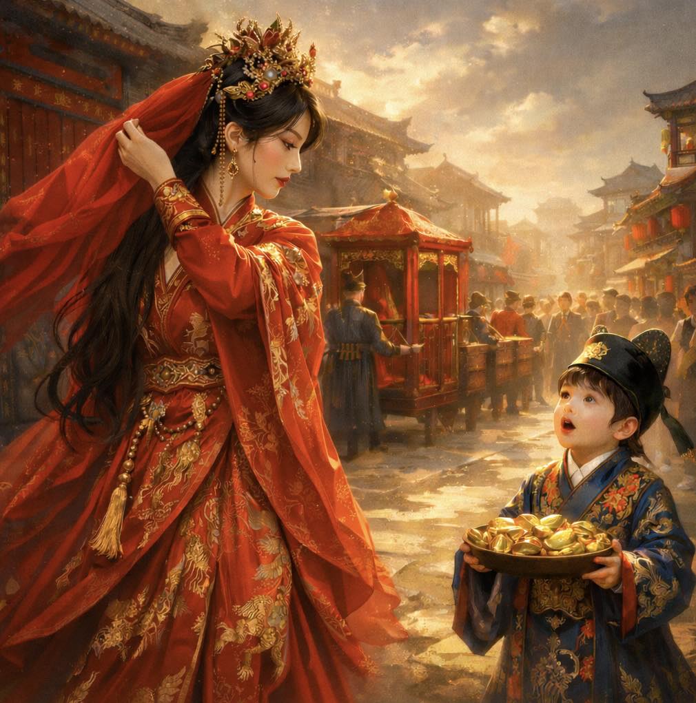 Khăn Hồng Rơi Xuống, Ta Đổi Phu Quân